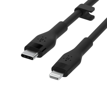Belkin Flex Lightning/USB-C 15W 1m, mfi, 15W, black CAA009bt1MBK