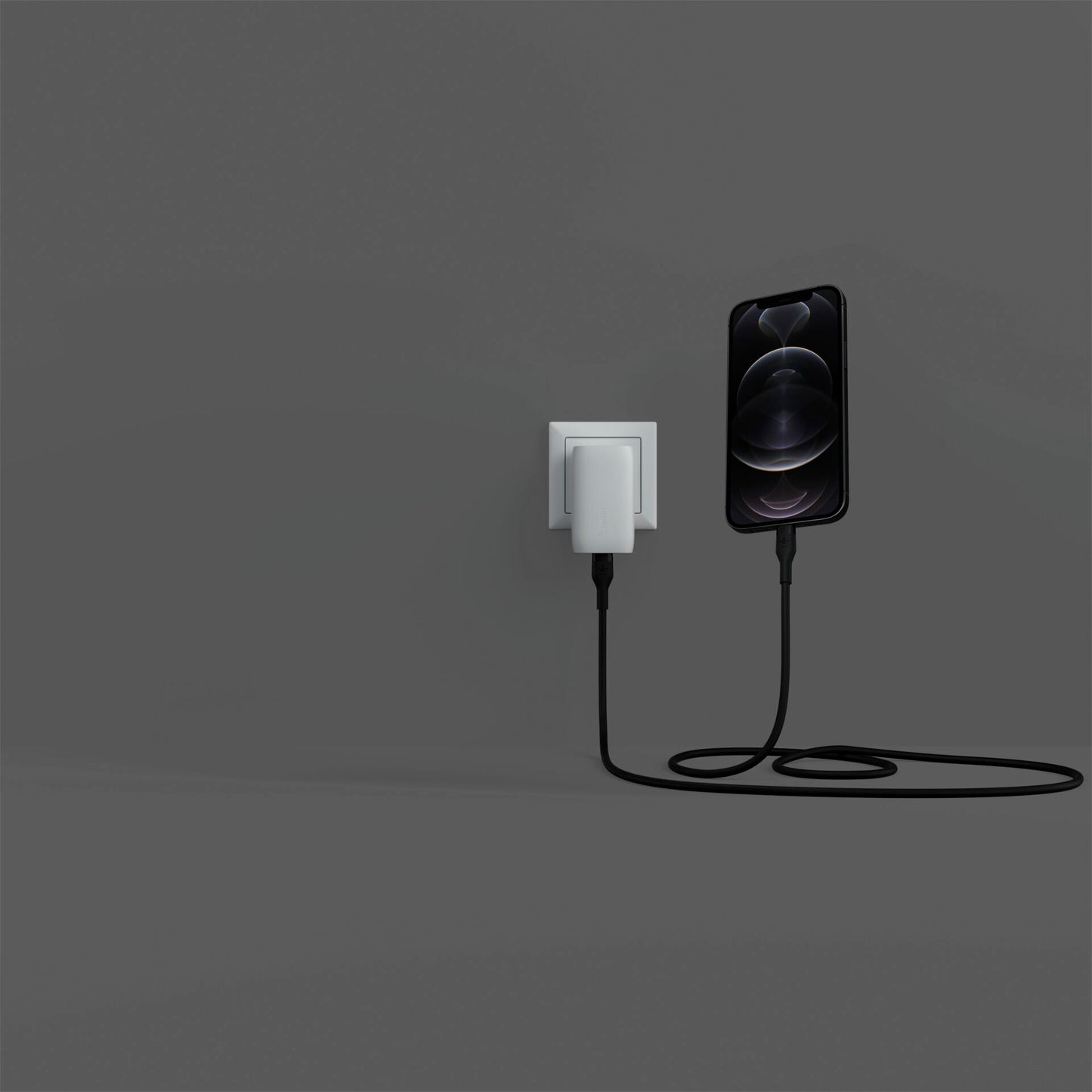 Belkin Flex Lightning/USB-C 15W 2m, mfi, 15W, black CAA009bt2MBK