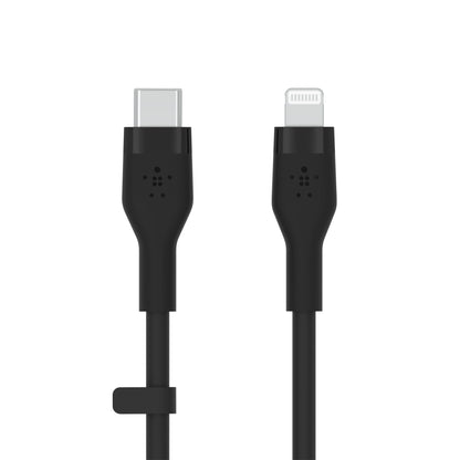 Belkin Flex Lightning/USB-C 15W 3m, mfi, 15W, black CAA009bt3MBK