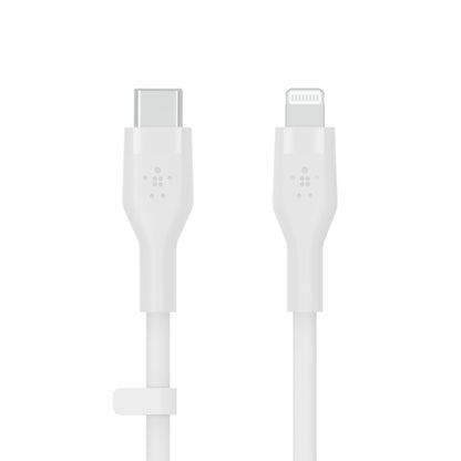 Belkin Flex Lightning/USB-C 15W 3m, mfi, 15W, white CAA009bt3MWH
