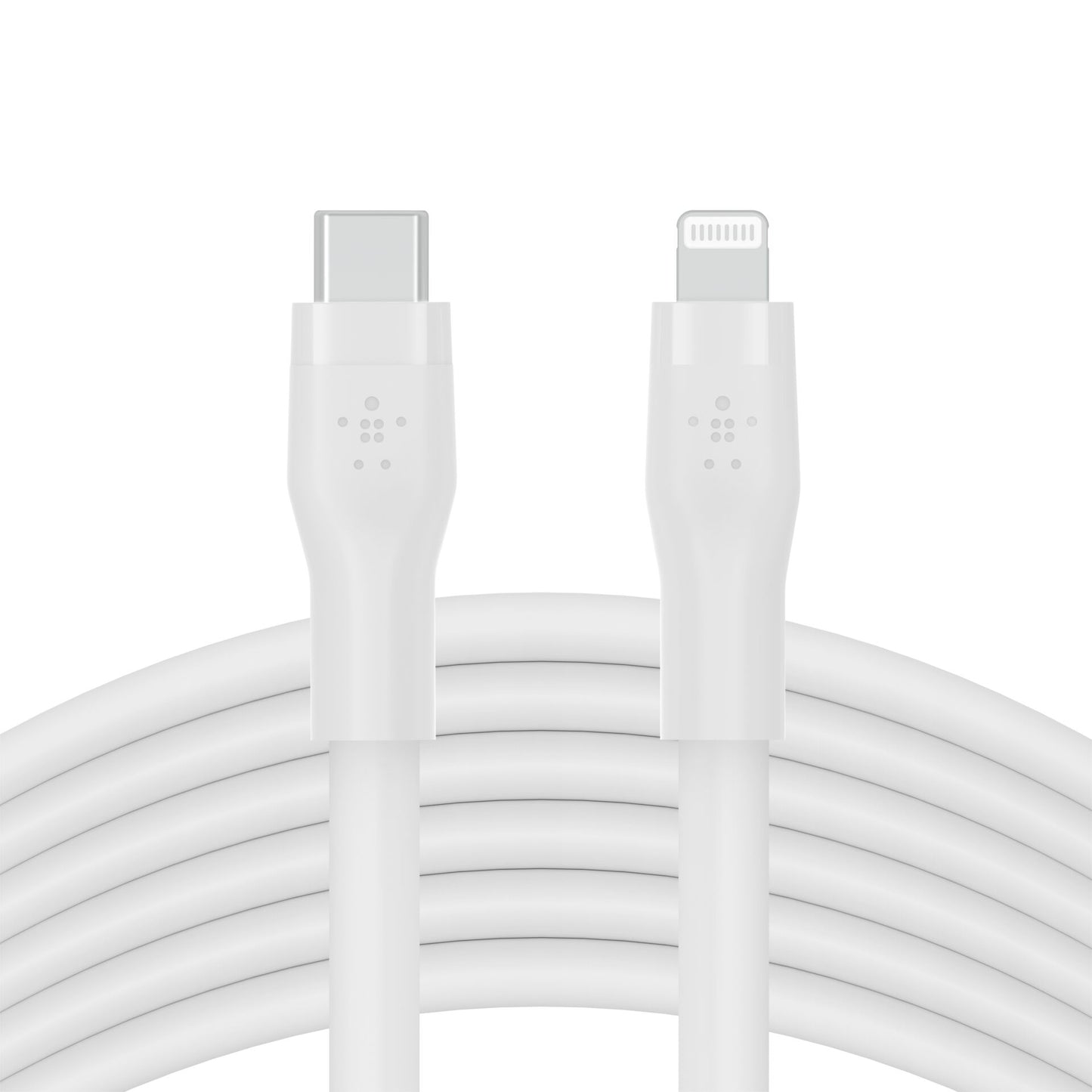 Belkin Flex Lightning/USB-C 15W 3m, mfi, 15W, white CAA009bt3MWH