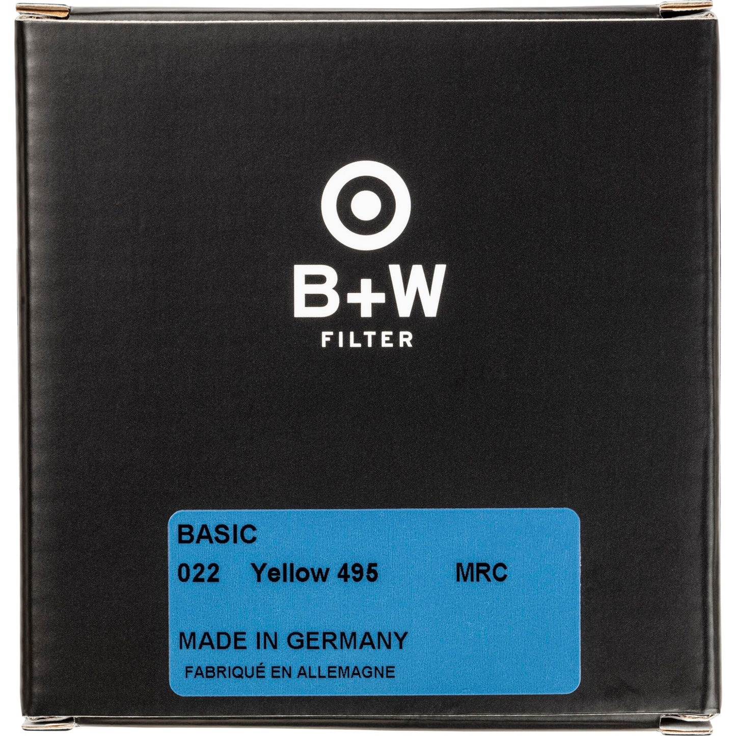 B+W Filter 67mm Yellow 495 MRC Basic
