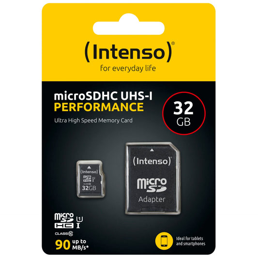 Intenso microSDHC           32GB Class 10 UHS-I U1 Performance