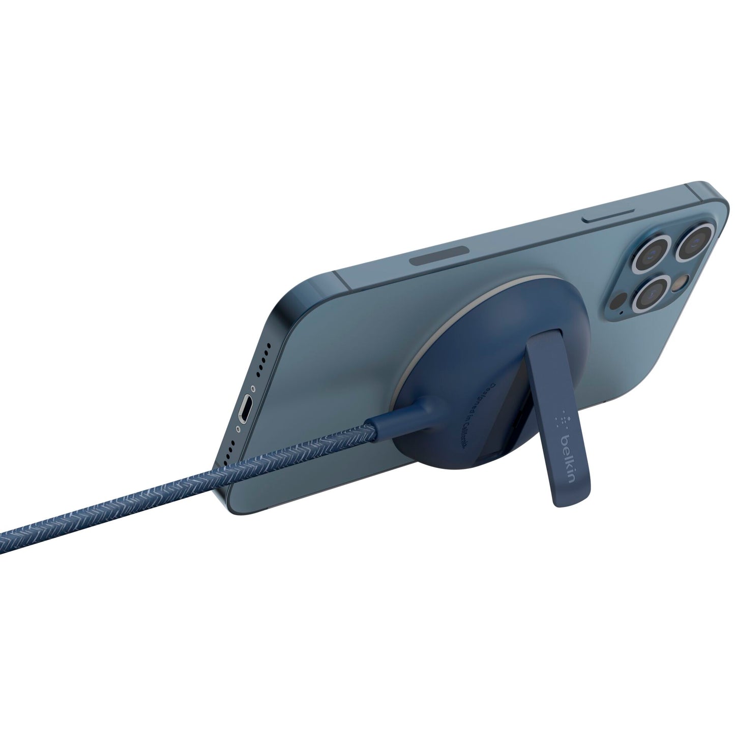 Belkin MagSafe Charge Pad blue iPh.12/13 w/o AC Adpt WIA004btBL