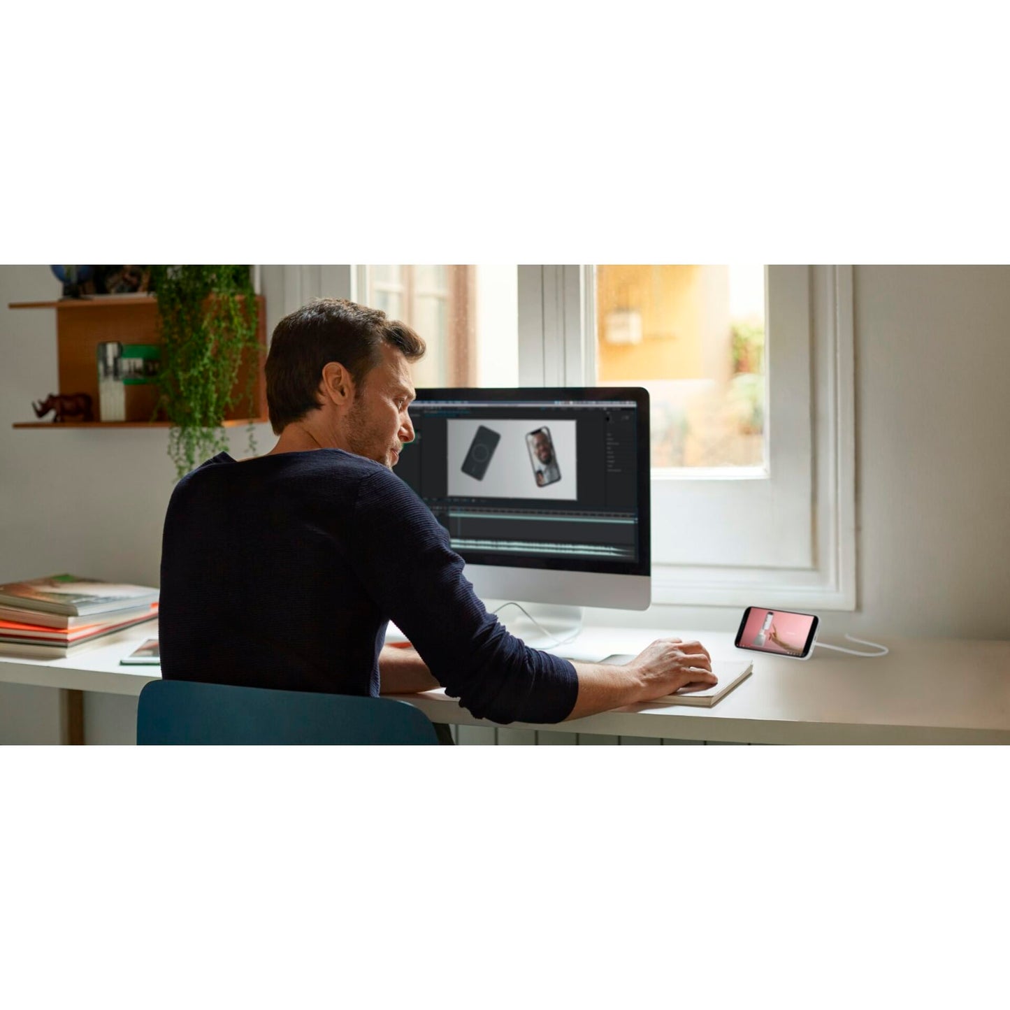 Belkin MagSafe Charge Pad white iPh.12/13 w/o AC Adpt WIA004btWH