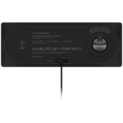 Belkin BOOST Charge 3in1 wirele. CharPad MagSafe iPhone 12/13 bl.