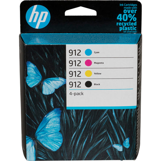 HP 6ZC74AE 4-Pack BK/C/M/Y No. 912