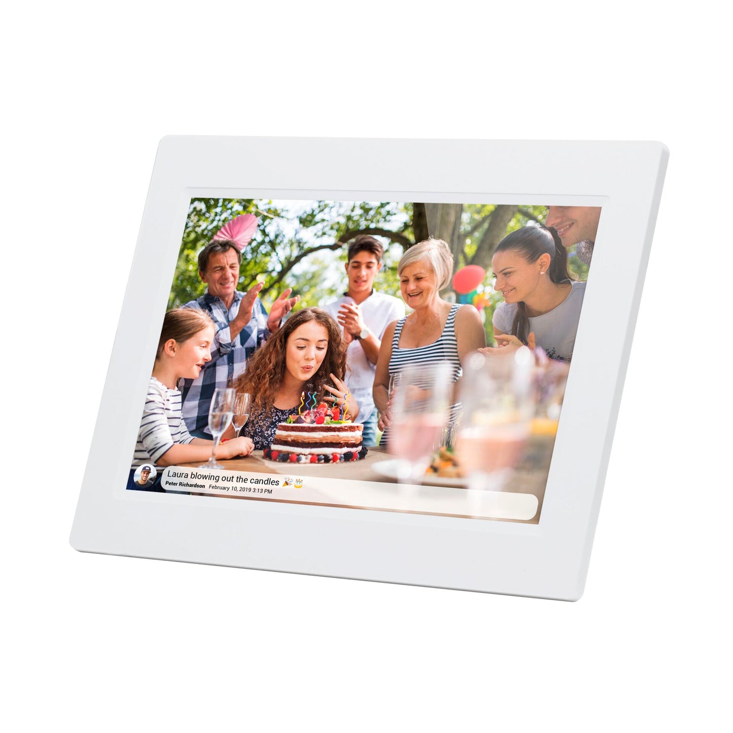 Denver Frameo PFF-1015 white 25,4cm (10,1 ) 16GB