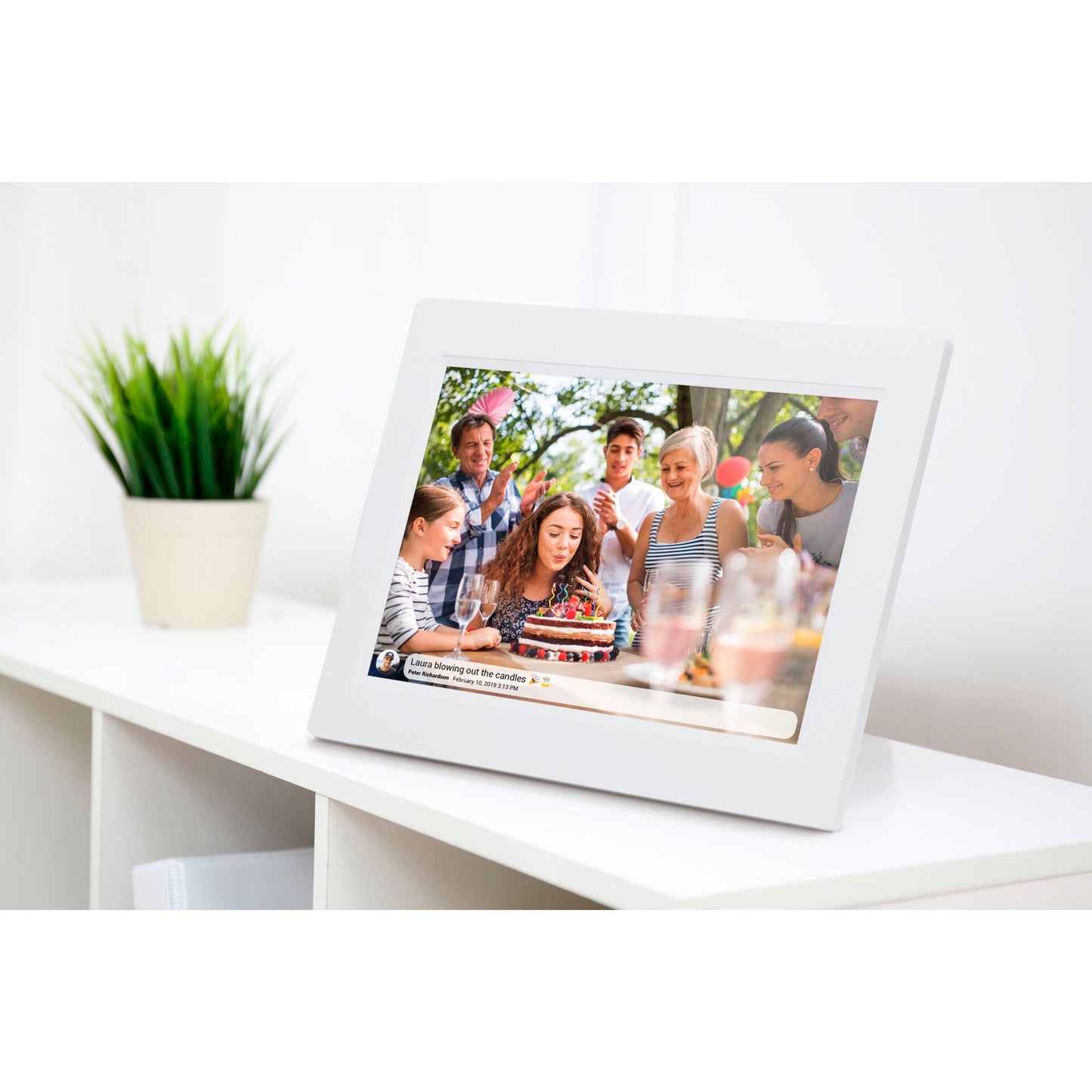 Denver Frameo PFF-1015 white 25,4cm (10,1 ) 16GB