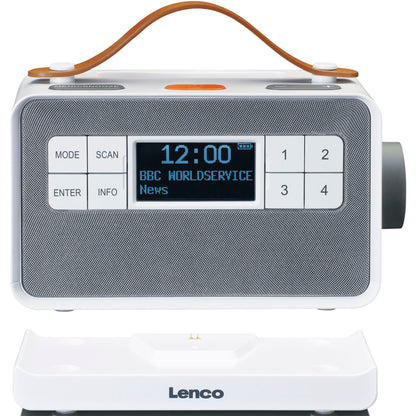 Lenco PDR-065 white
