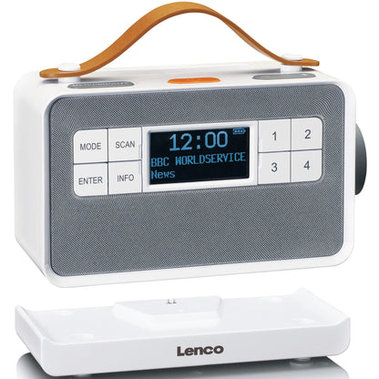 Lenco PDR-065 white