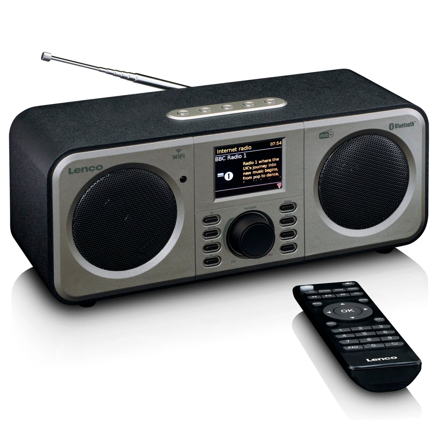 Lenco DIR-141 black