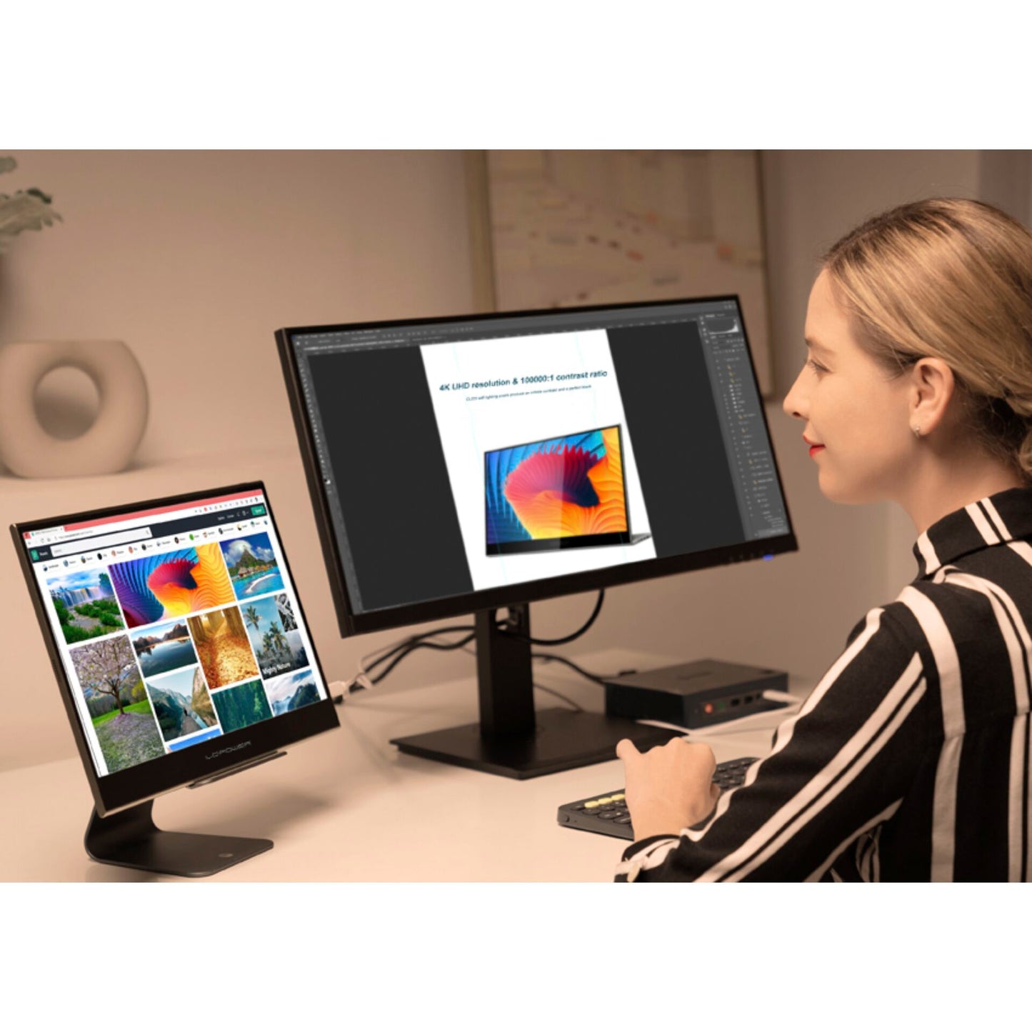 LC-Power LC-M16-4K-UHD-P-OLED Portable UHD Monitor