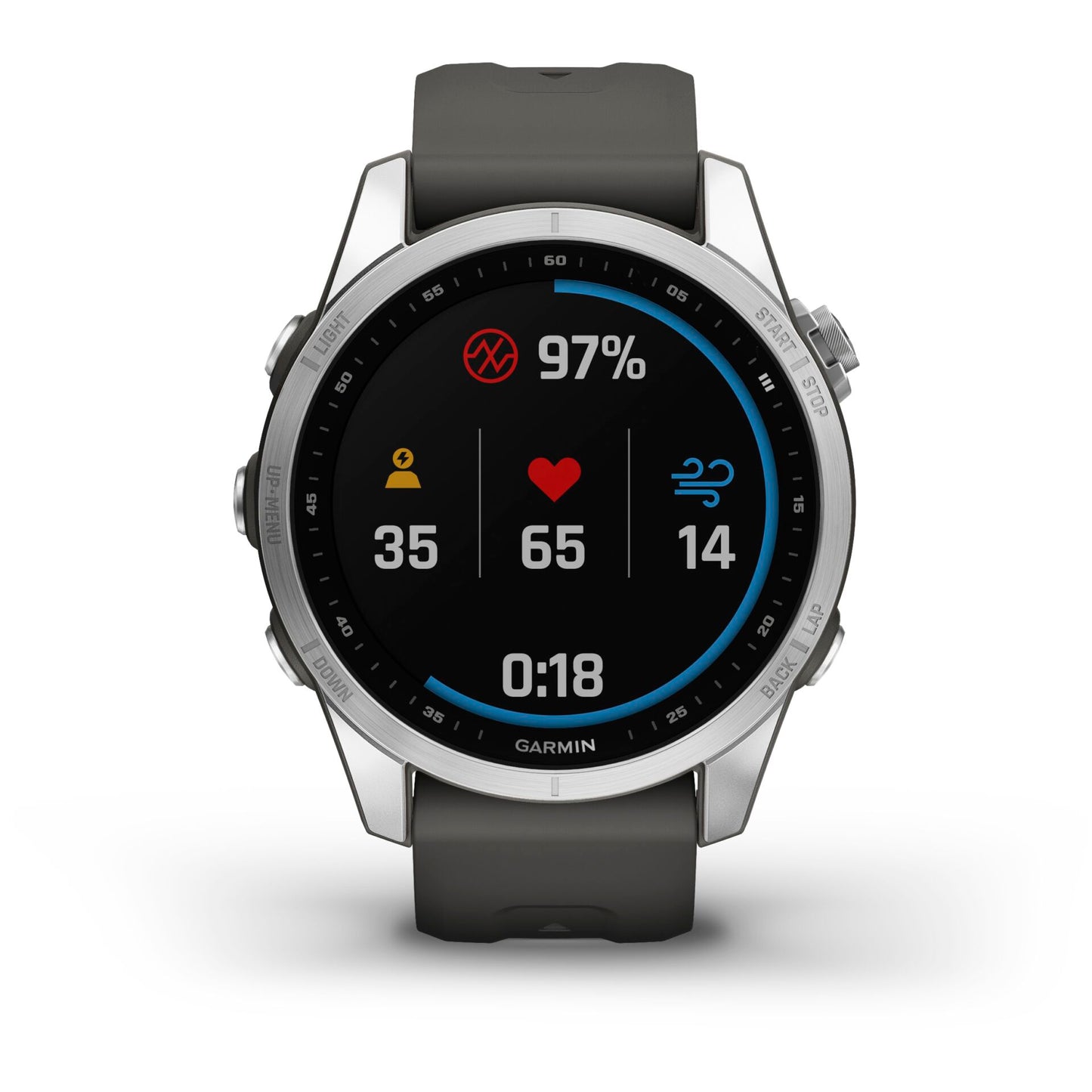 Garmin fenix 7S graphite/silver