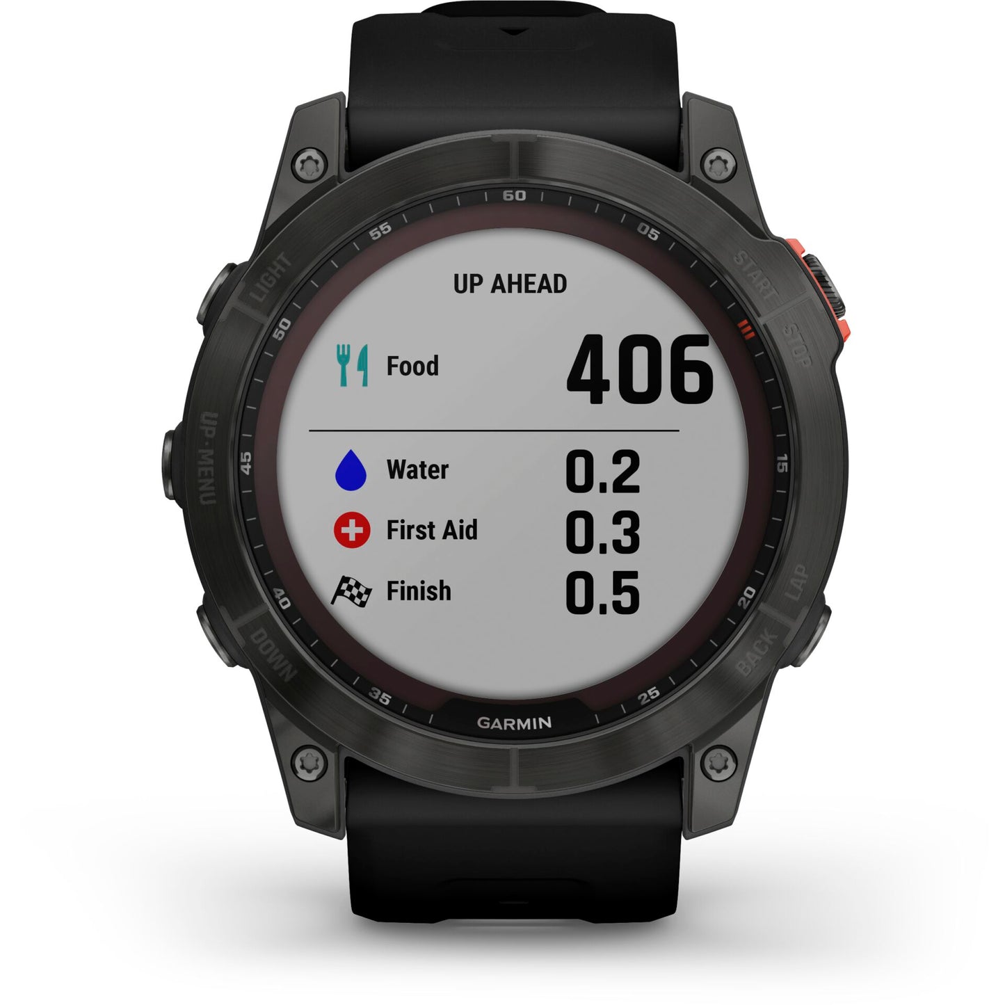 Garmin fenix 7X Solar Slate grey with black band