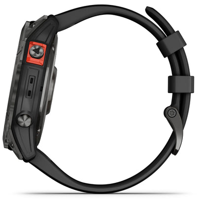 Garmin fenix 7X Solar Slate grey with black band