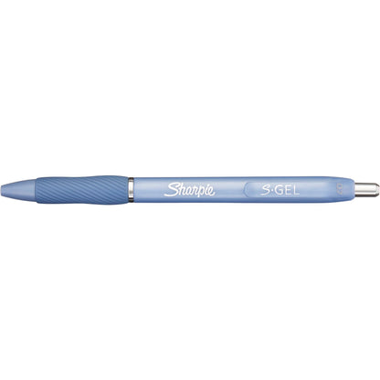 2x2 Sharpie S-Gel Frost Blue + Pearl White 0,7 mm blue + black