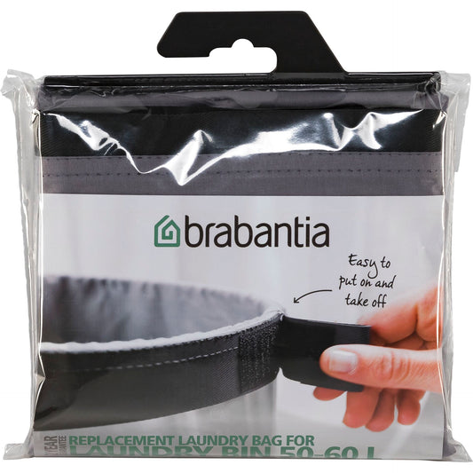 Brabantia Laundry Bag Replacem. for Laundry Box, 50-60 L Grey