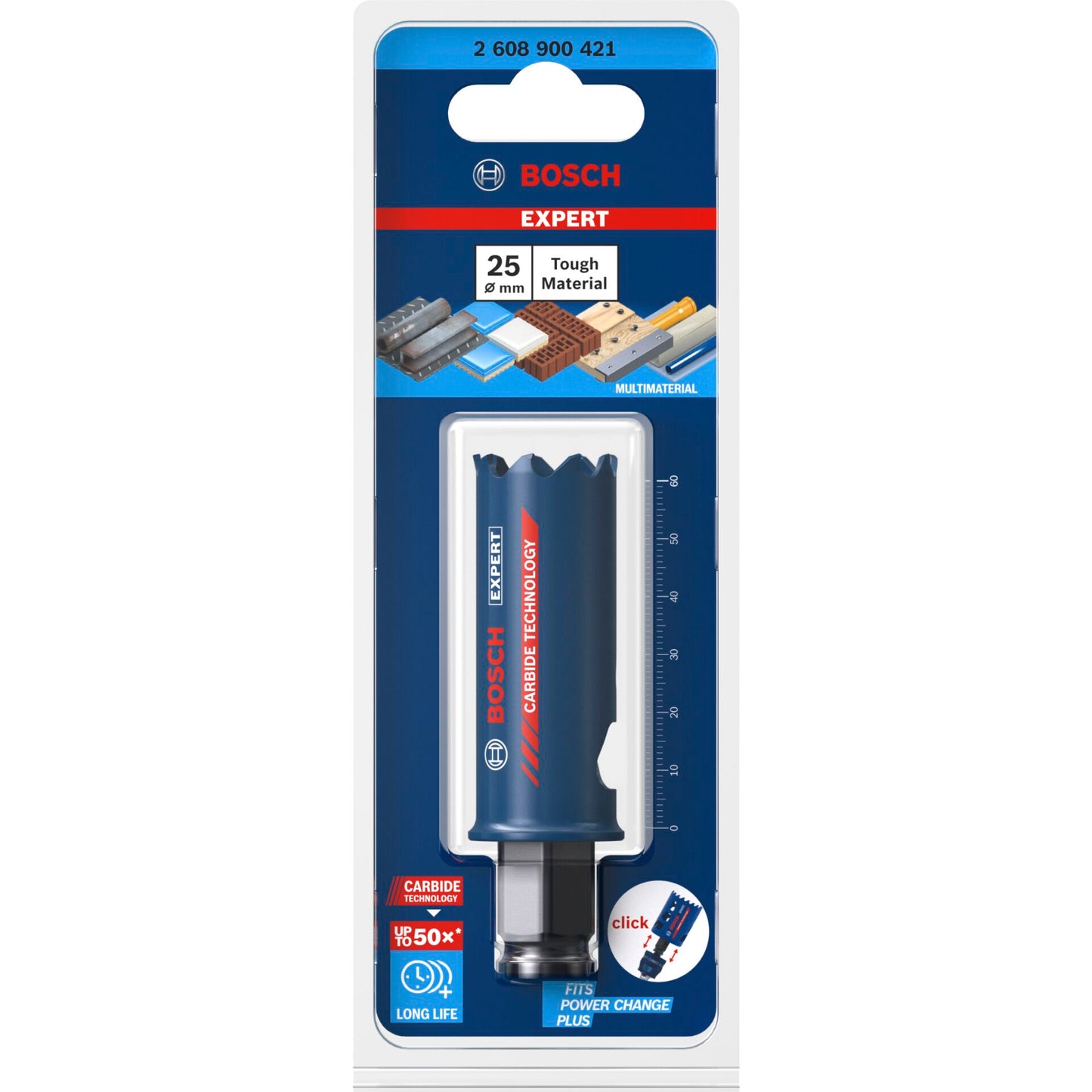 Bosch EXPERT ToughMaterial Hole Saw 25mm