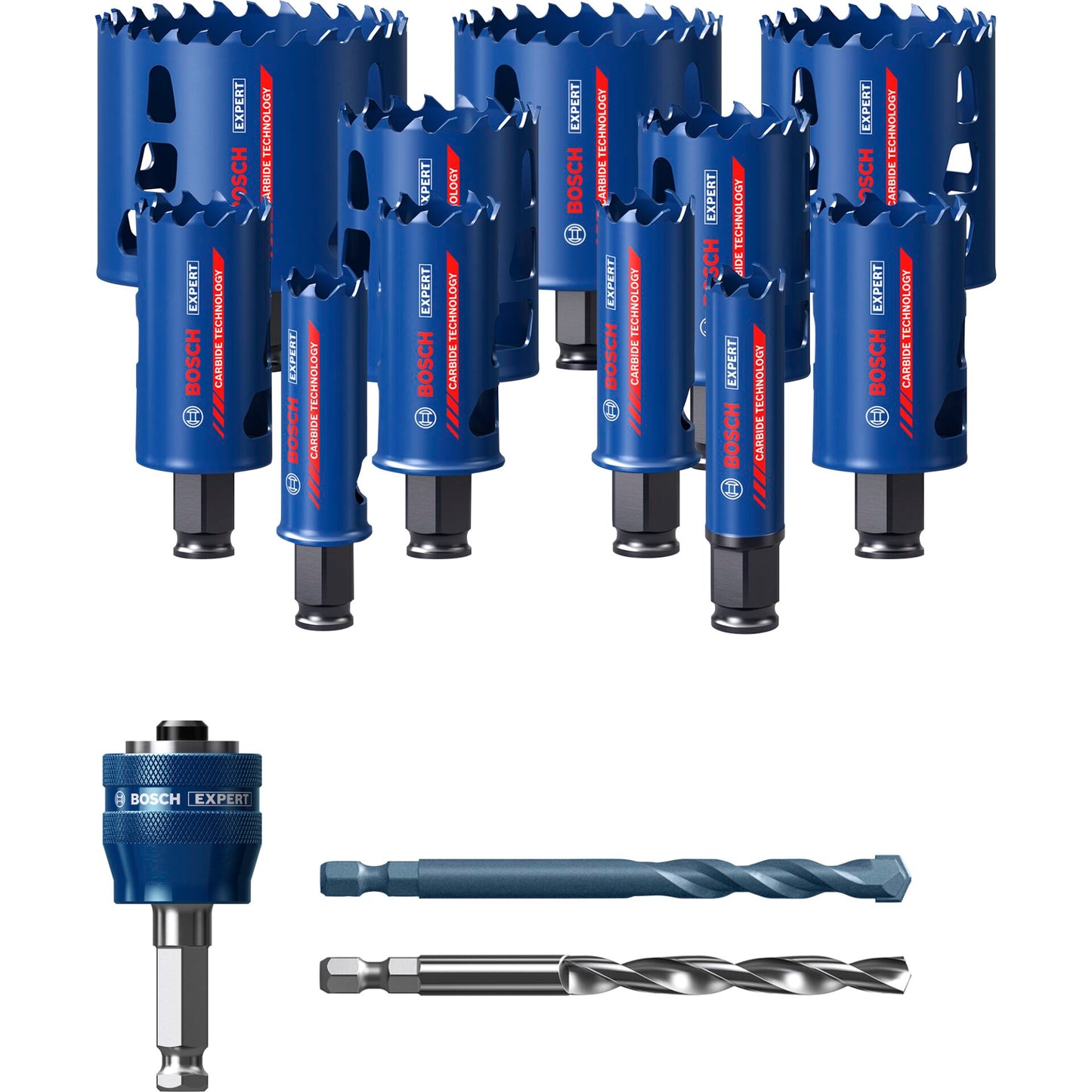 Bosch EXPERT ToughMaterial univ. Hole Saw universal 14-pcs.