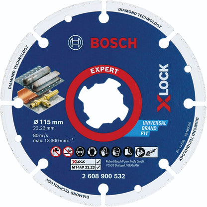 Bosch EXPERT X-LOCK Diamant cutting disk 115x22.23mm
