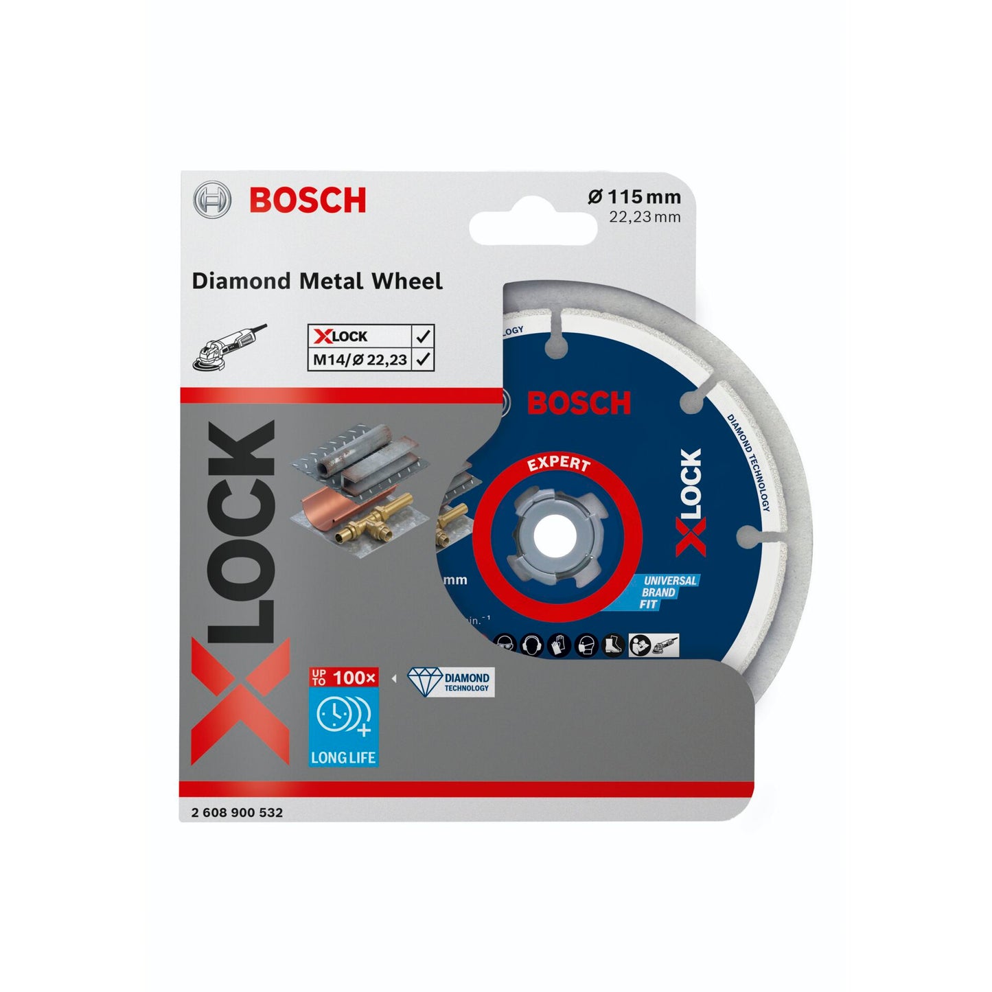 Bosch EXPERT X-LOCK Diamant cutting disk 115x22.23mm
