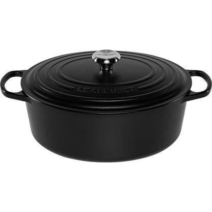 Le Creuset Signature Oval Roaster black 33 cm