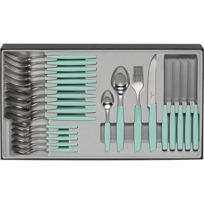 Victorinox Swiss Modern Cutlery Set 24 pcs. mint green