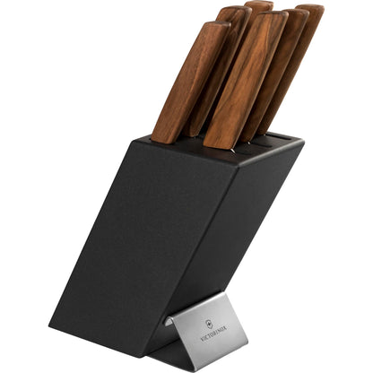 Victorinox Swiss Modern Knife Block beech wood 6 pcs