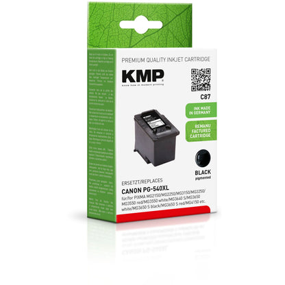 KMP C87 ink cartridge black compatible with Canon PG-540 XL