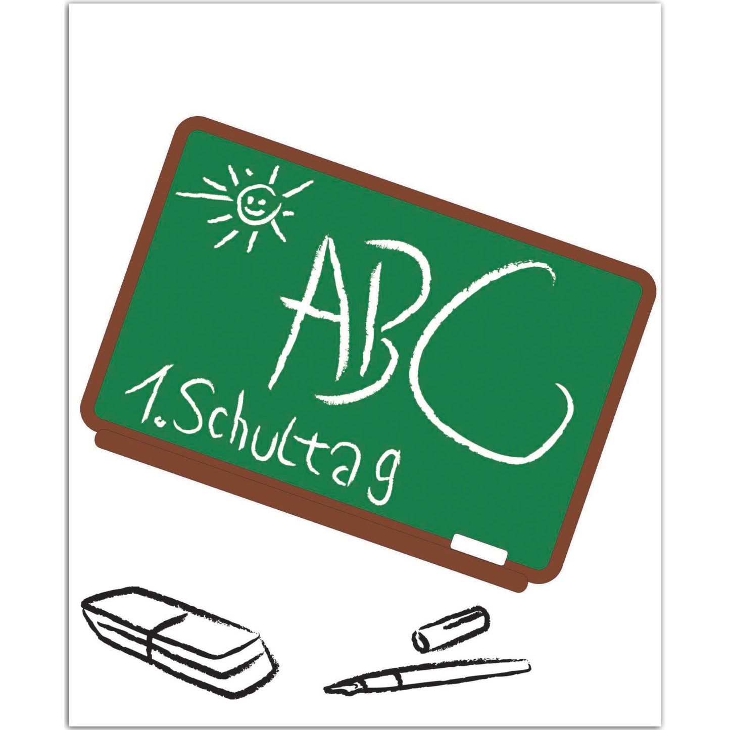 1x25 Daiber 13x18 Portrait folders  First Day at School