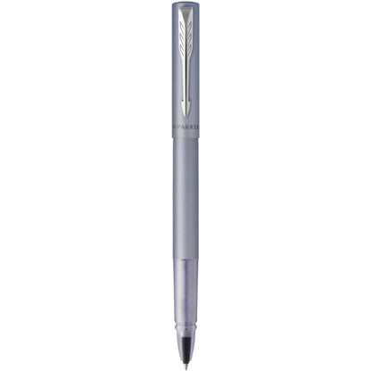 Parker Vector XL Metallic Silver Blue C.C. Roller Ball F