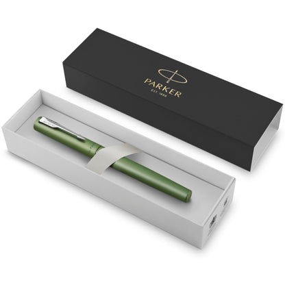 Parker Vector XL Metallic Green C.C. Roller Ball F