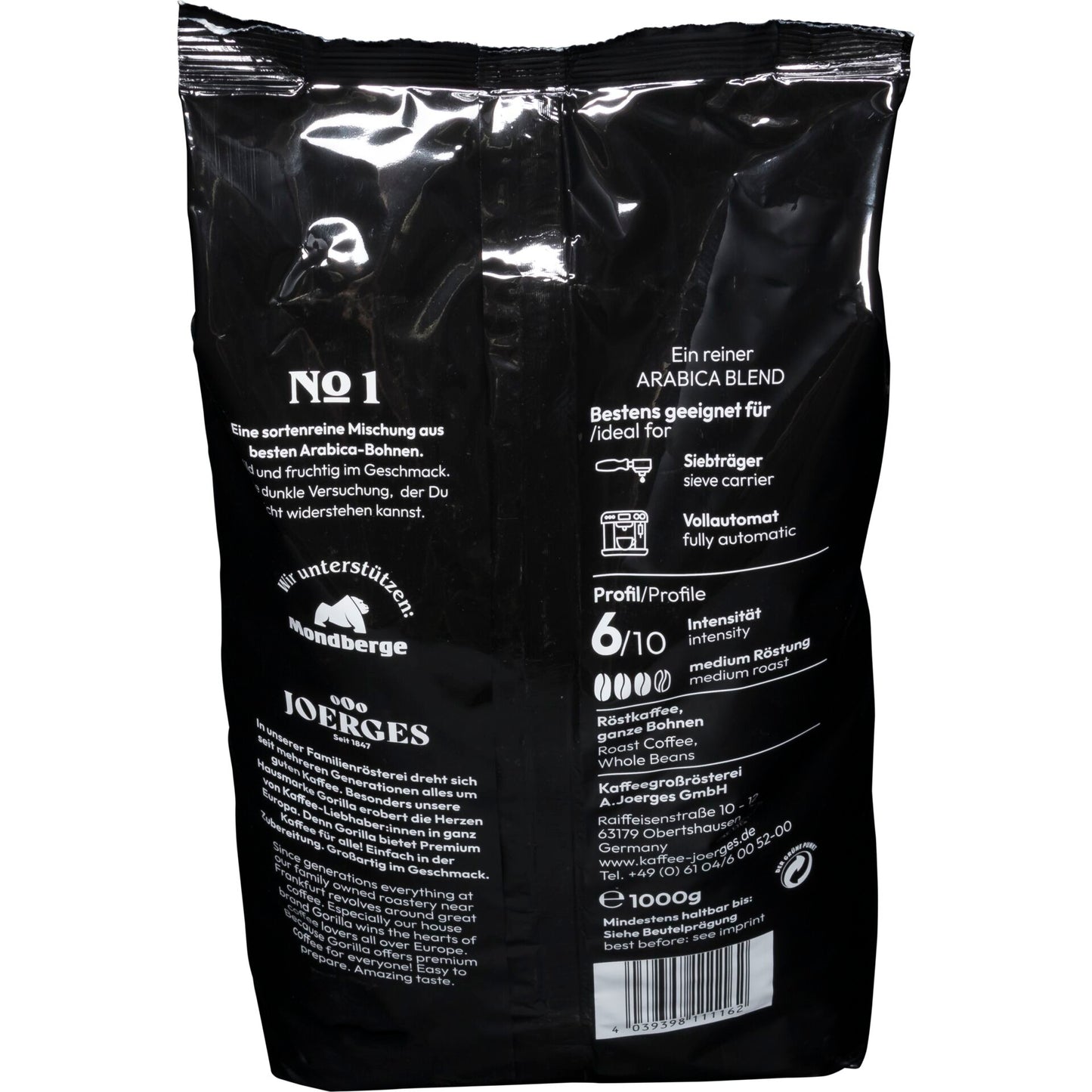 Joerges Gorilla Crema No.1  1 Kg