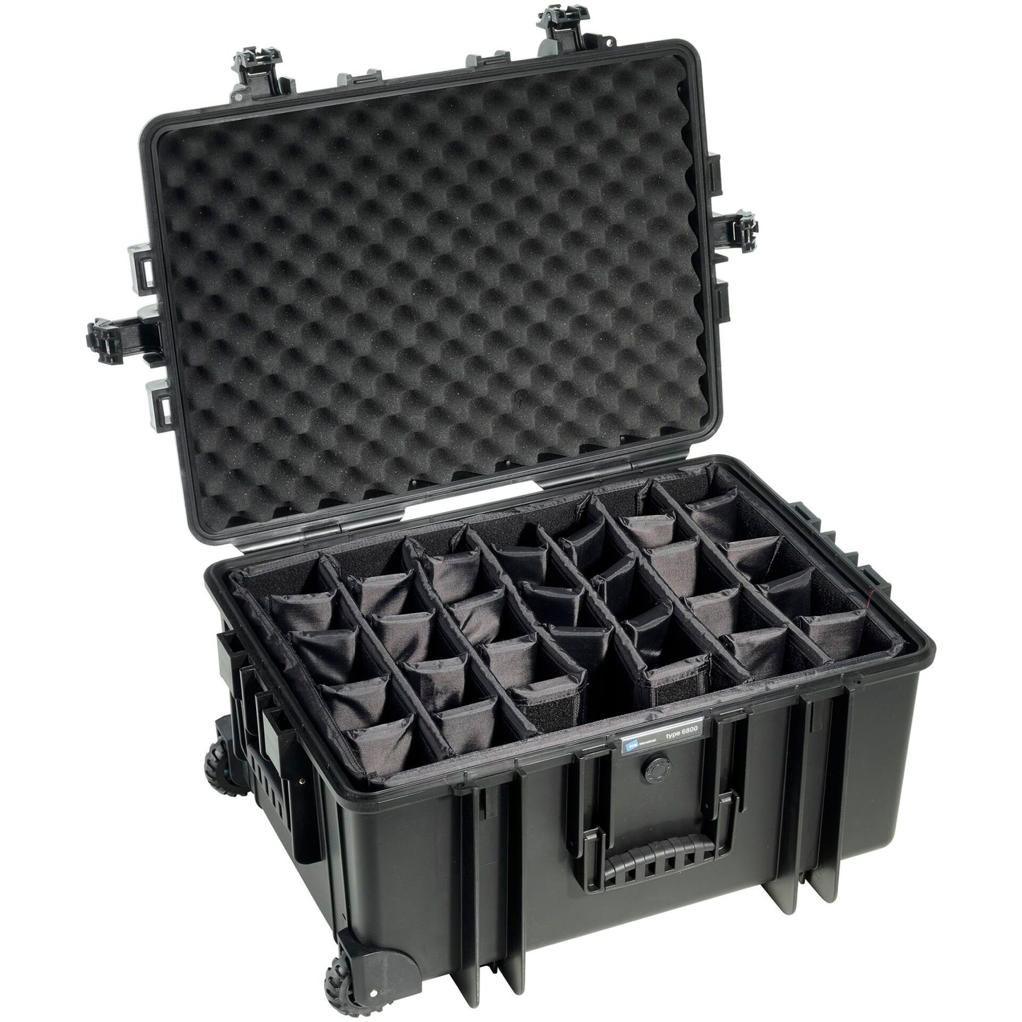 B&W Outdoor Case Type 6800 incl. divider system black