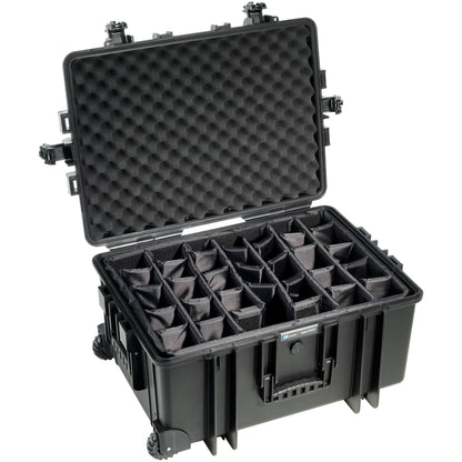 B&W Outdoor Case Type 6800 incl. divider system black