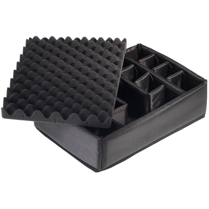 B&W Outdoor Case Type 5000 orange incl. divider system