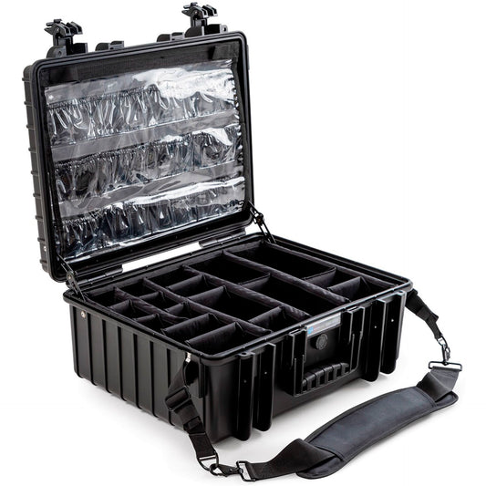 B&W med.case Type 6000 black for medical emergency kit