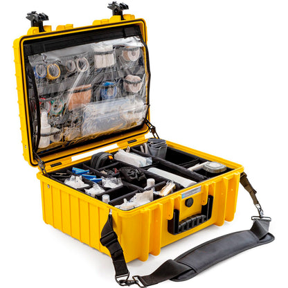B&W med.case Type 6000 yellow medical emergency kit