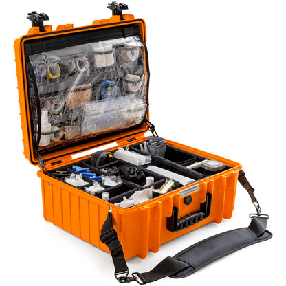 B&W med.case Type 6000 orange medical emergency kit