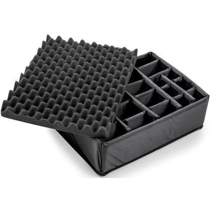 B&W Outdoor Case Type 6000 orange incl. divider system