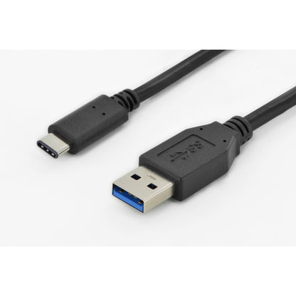 DIGITUS USB Type-C Cable 1m Type C-A 5GB AK-300136-010-S