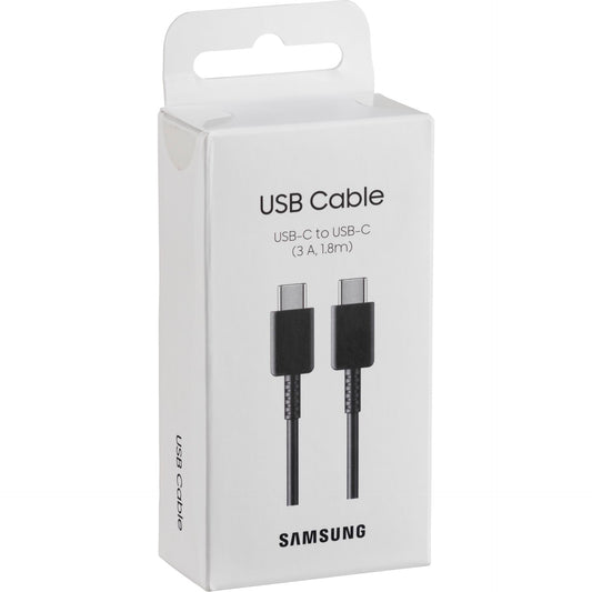 Samsung USB-C to USB-C Cable EP-DX310 (3A) 1,8m Black