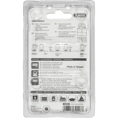 ABUS Combination Lock  SL 5 180IB/50HB63