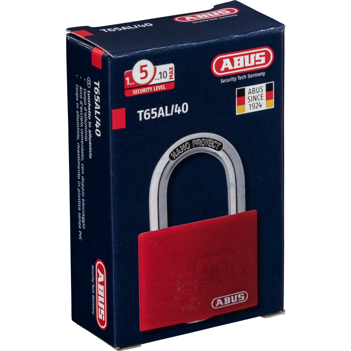 ABUS MyLock T65AL red SL 5