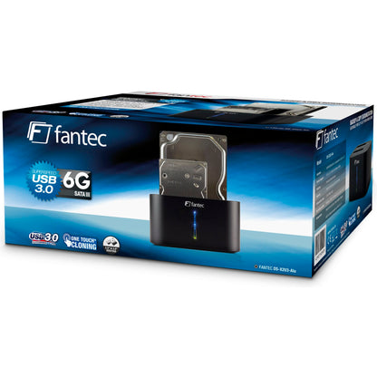 FANTEC DS-X2U3-Alu USB 3.0 Docking Station