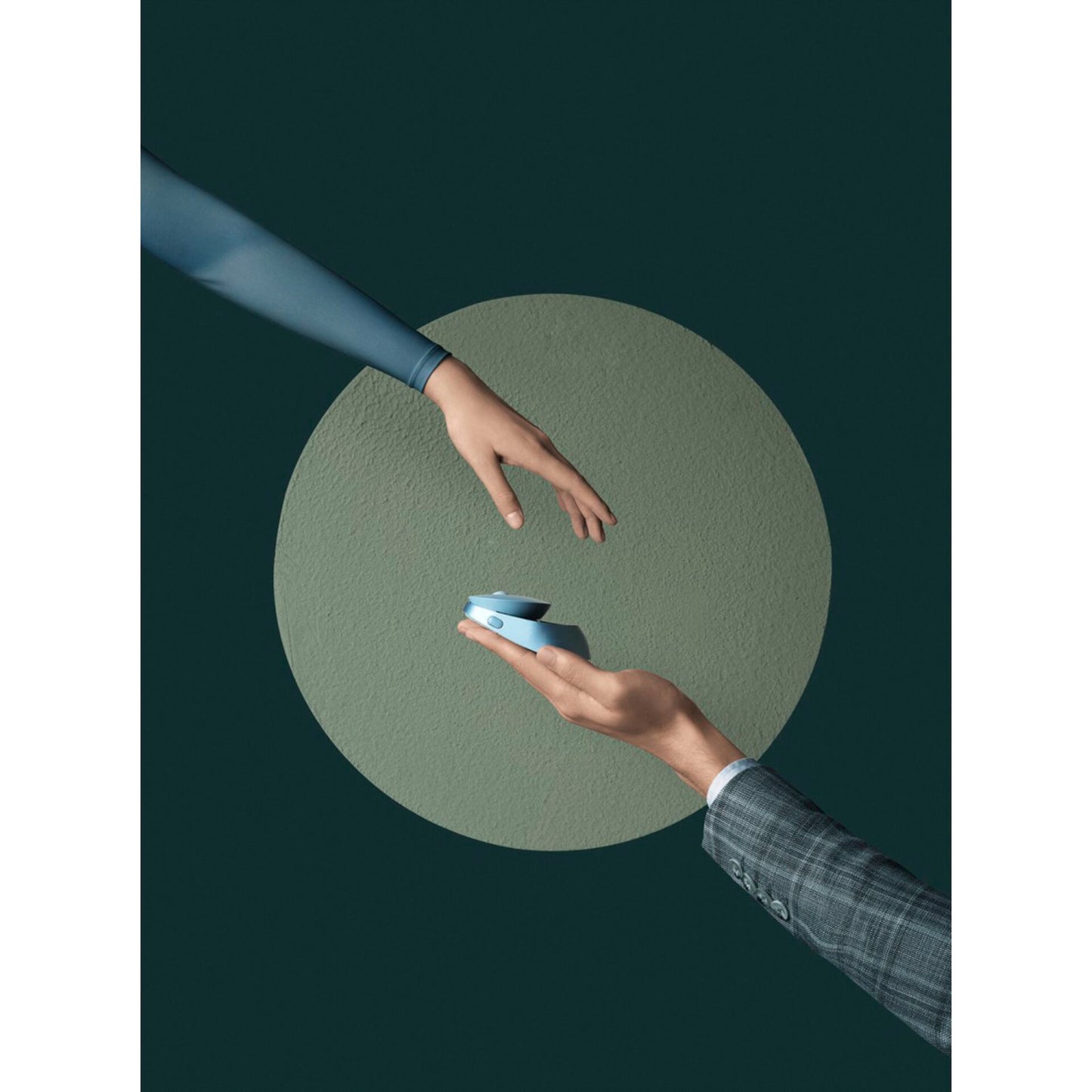 Rapoo Ralemo Air 1 Blue Silent Multimodus Mouse