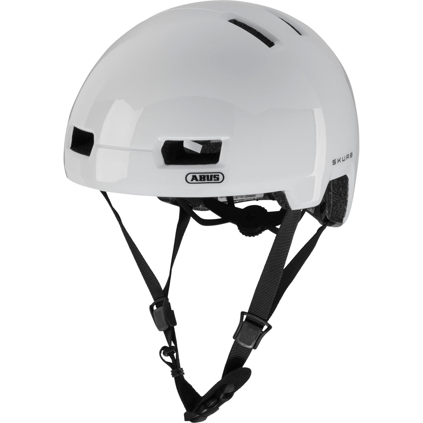 ABUS Skurb pearl white size M