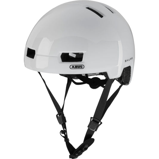 ABUS Skurb pearl white size L
