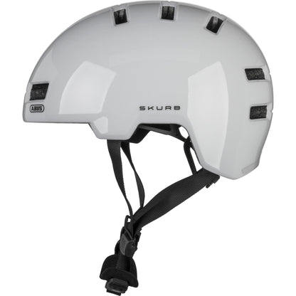 ABUS Skurb pearl white size L